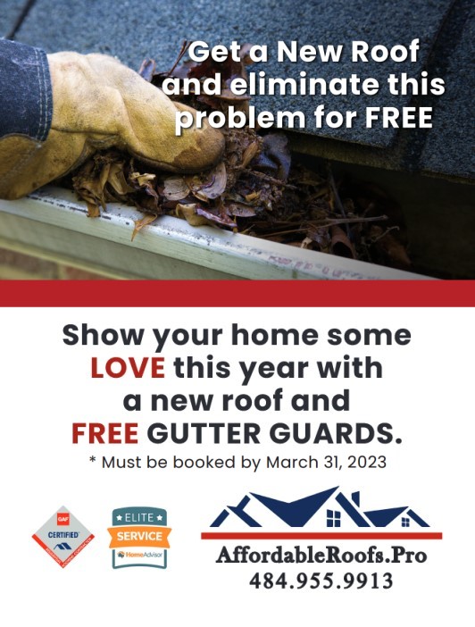 FREE Gutter Guards with a NEW Roof 